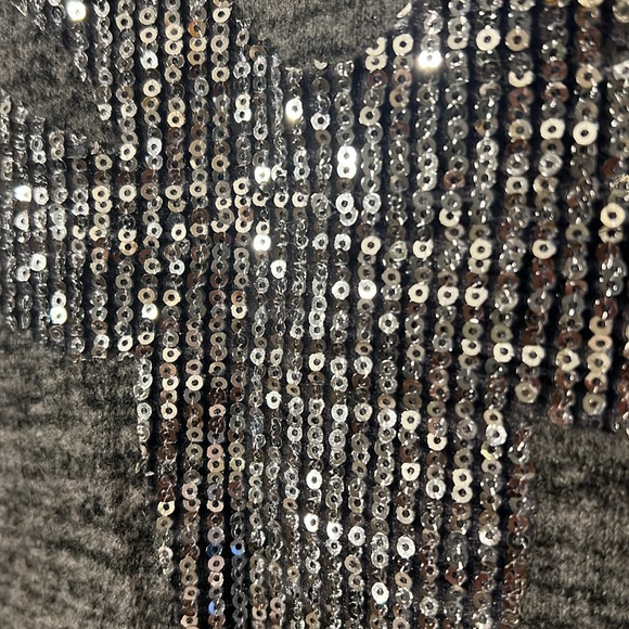 12 PM by Mon Ami Sequined Reindeer Sweater Christmas. - Picture 4 of 8